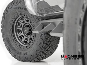 Ford Bronco Custom Wheels (1) - 85 Series - Gunmetal Gray w/ Black Lip - 17 x 9.0 / 6 x 135 / -12 / 4.5" - Rough Country Ford Bronco Custom Wheels (1) - 85 Series - Gunmetal Gray w/ Black Lip - 17 x 9.0 / 6 x 135 / -12 / 4.5" - Rough Country